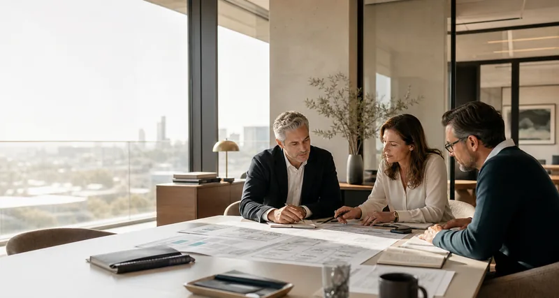 Financial services advisory review workspace